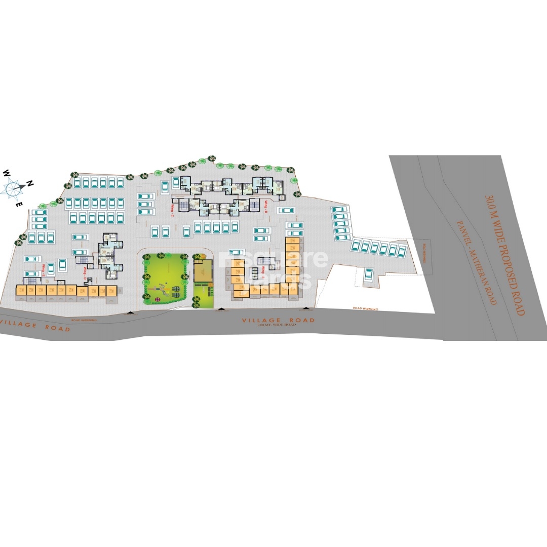 Shree K K Residency Master Plan Image