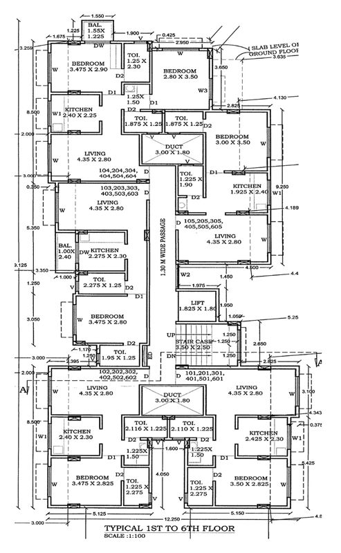 Shree Radha Krishna Residency Floor Plans