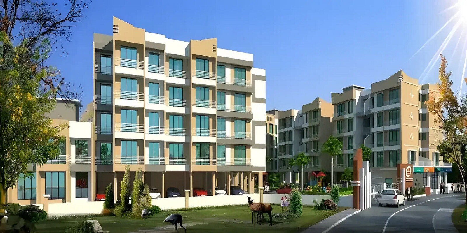 Shree Sagar Sargam Residency residential project in Halivali