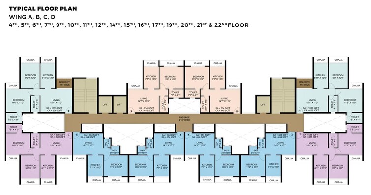 Shree Sai Ayaana Floor Plans