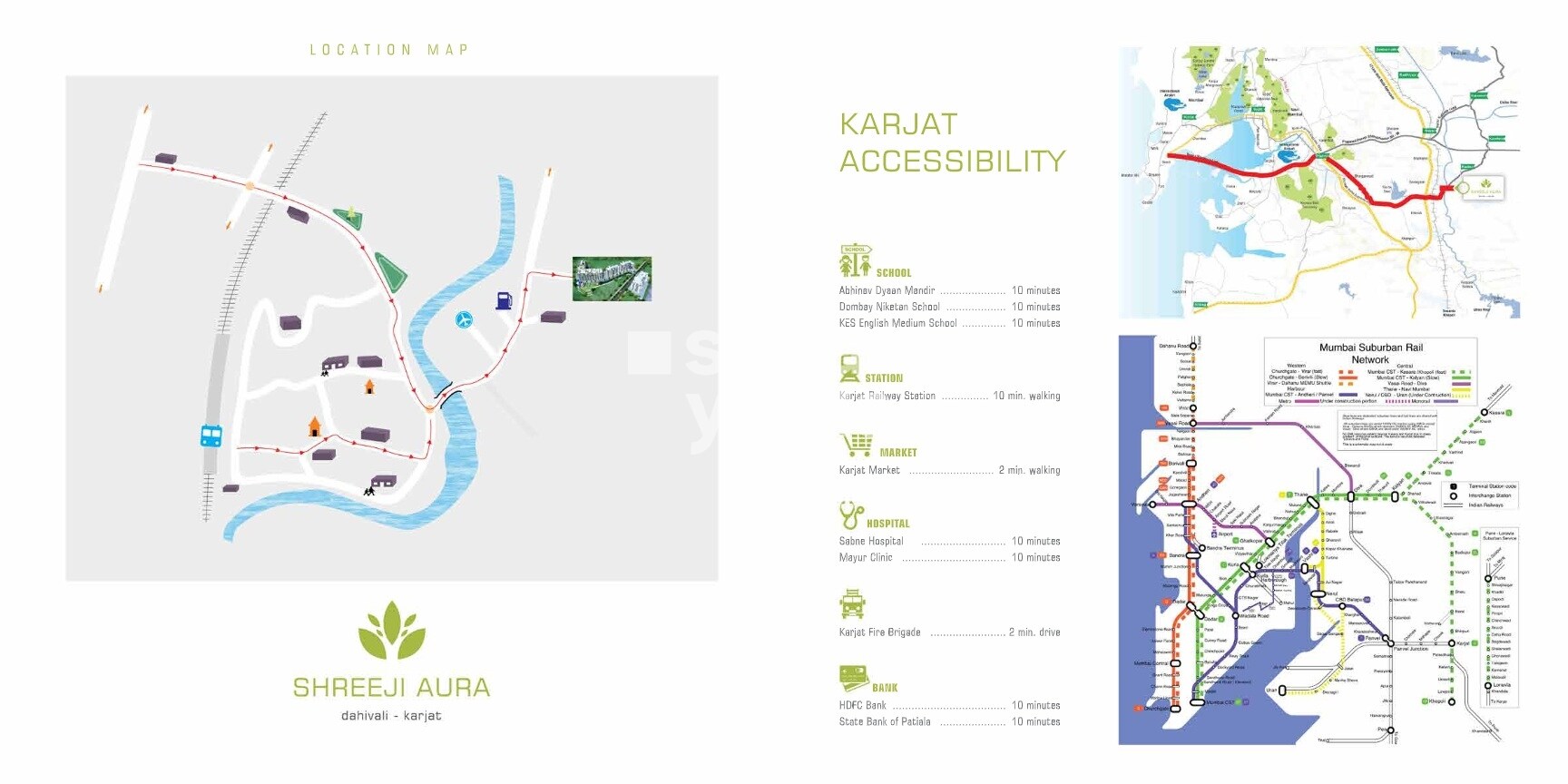 Shreeji Aura Location Image