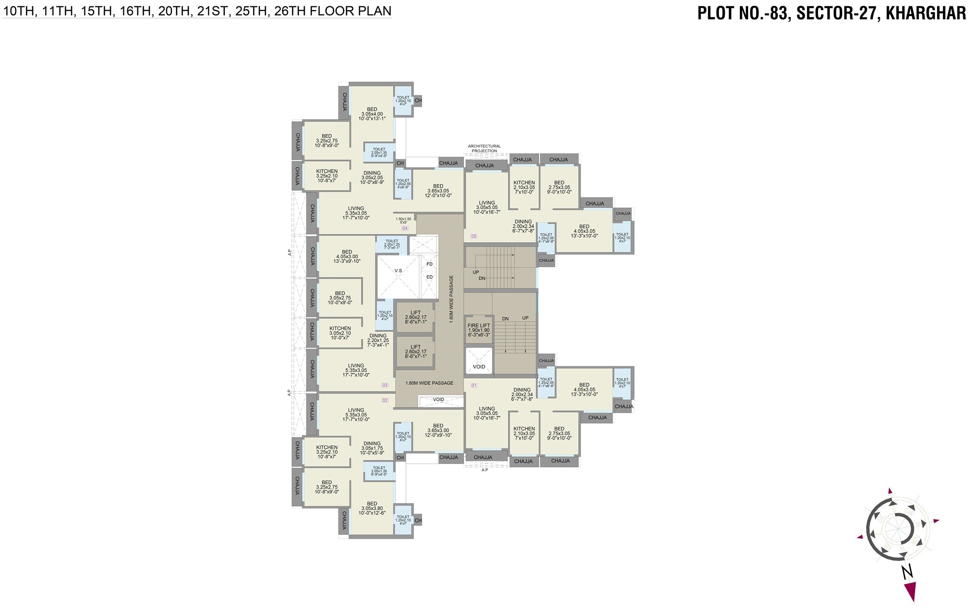 Shreeji Century Vista Floor Plans 2