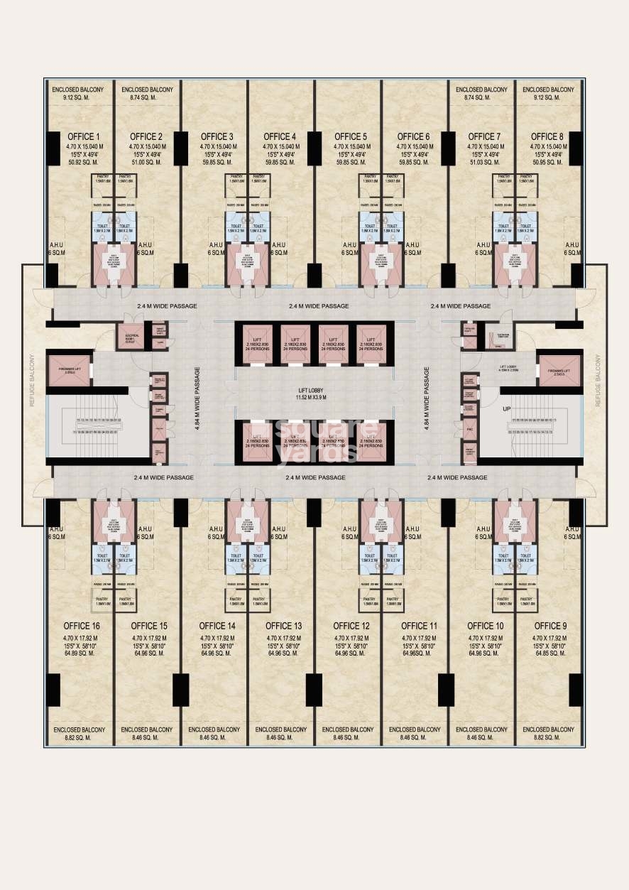 Shreeji Destiny Floor Plans