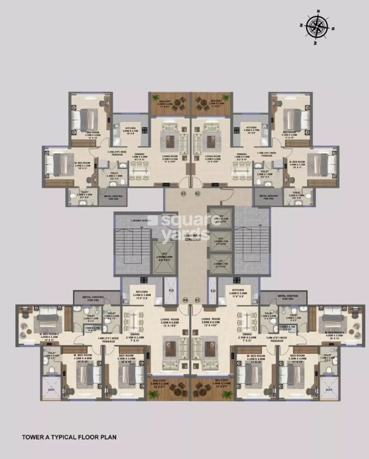 Shreeji Divine Floor Plans