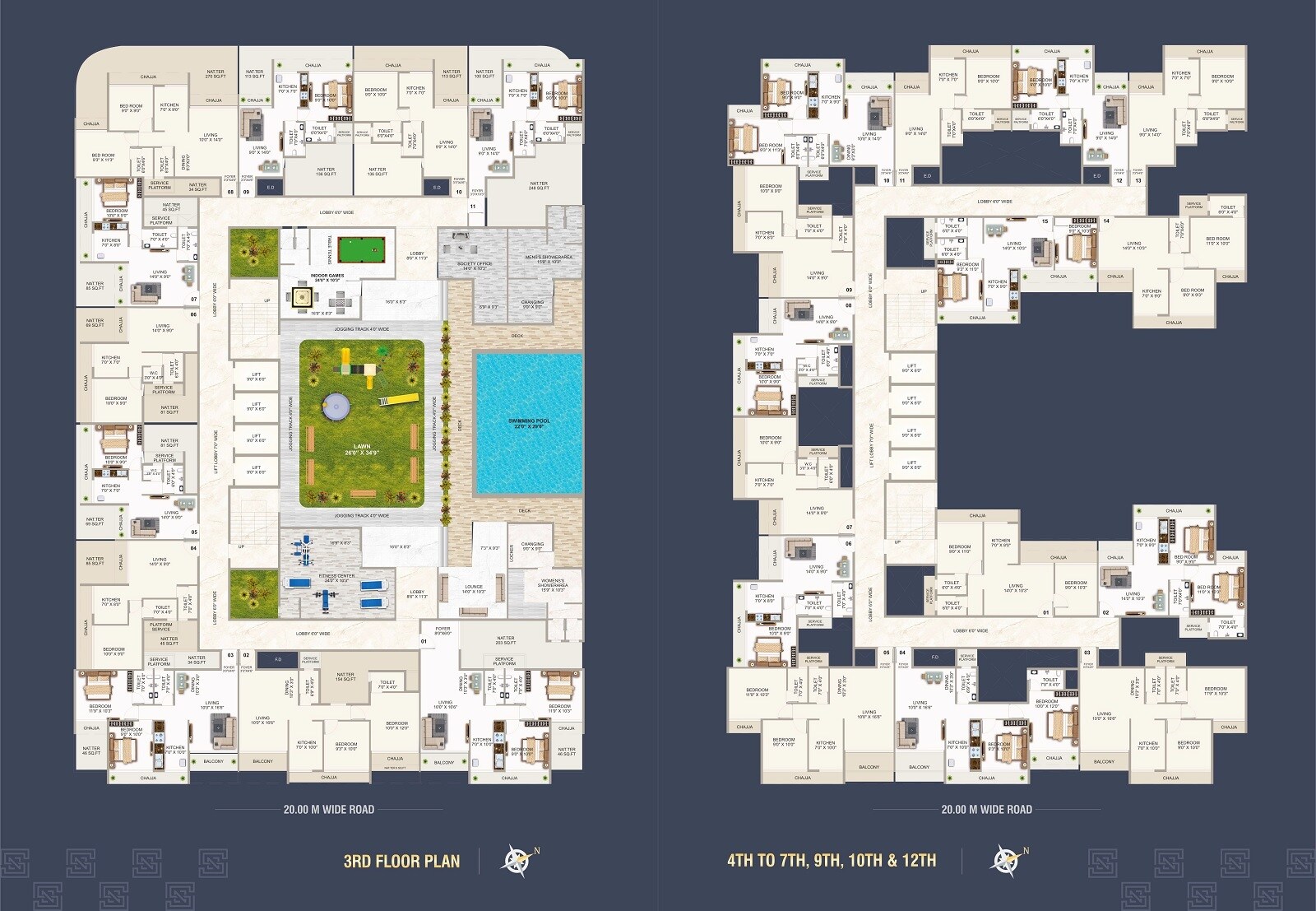 Shreeji Neelkanth Floor Plans 1