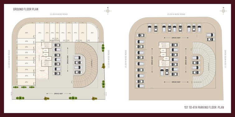 Shreeji Today Royal Floor Plans 2