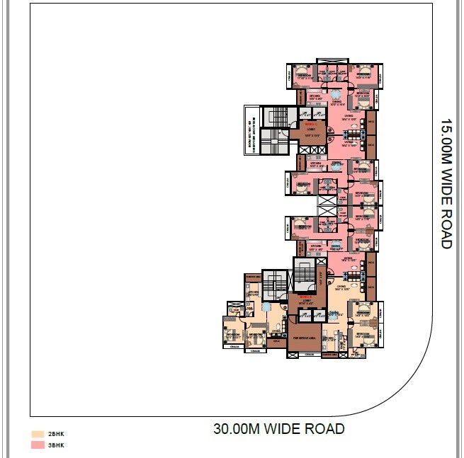 Shreenathji Delta Riviera Floor Plans 5