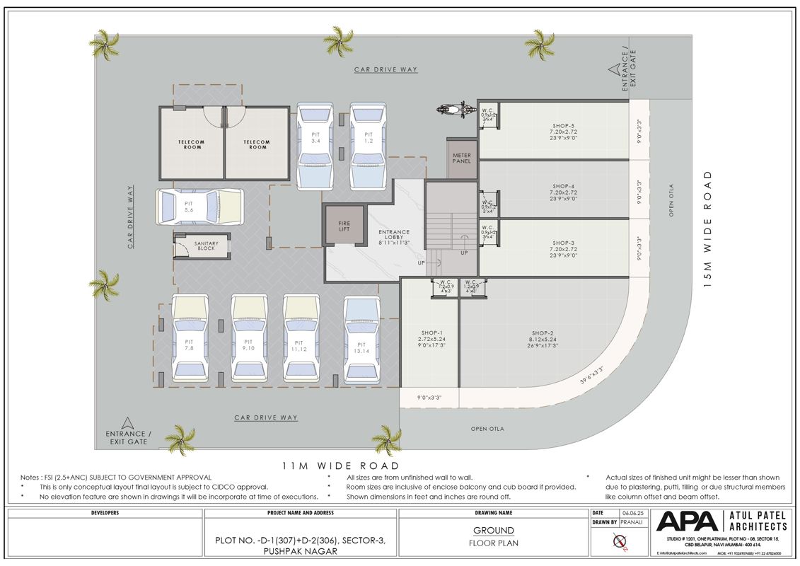 Shri Vinayak Avenue Floor Plans