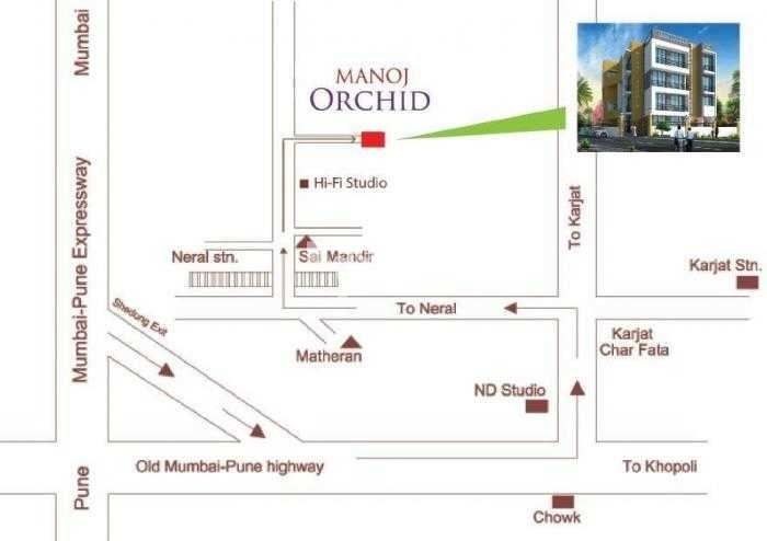 Shripat Manoj Orchid Location Image