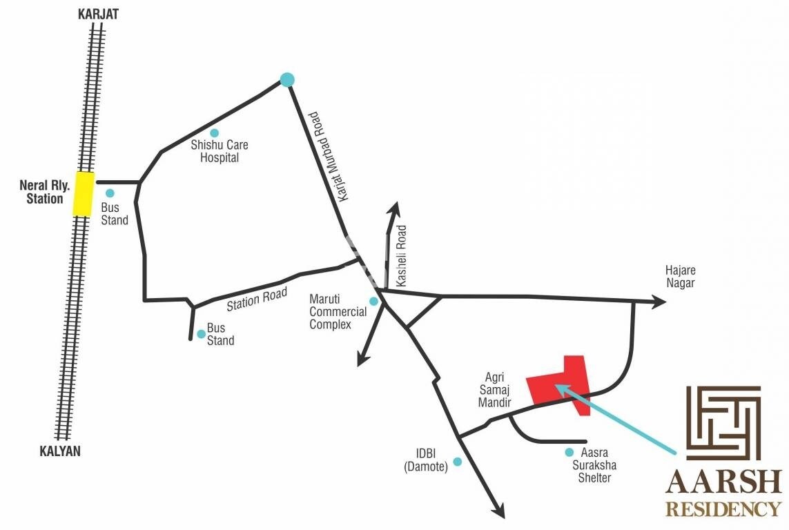 Shubham Aarsh Residency Location Image