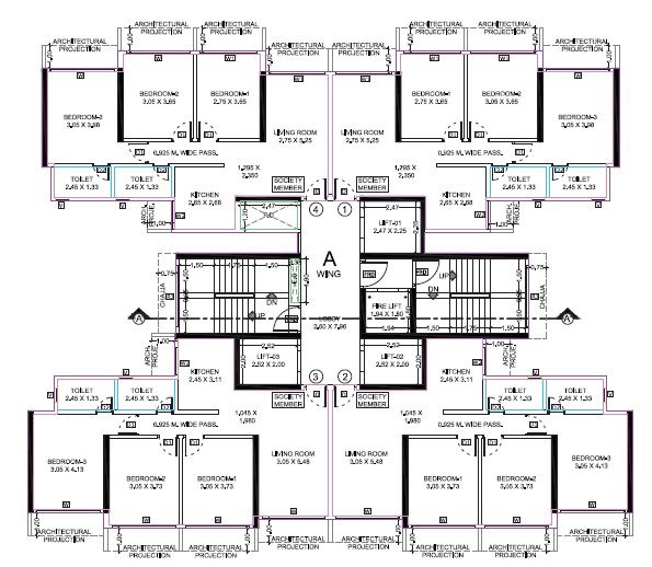 Shubham Artesia Floor Plans