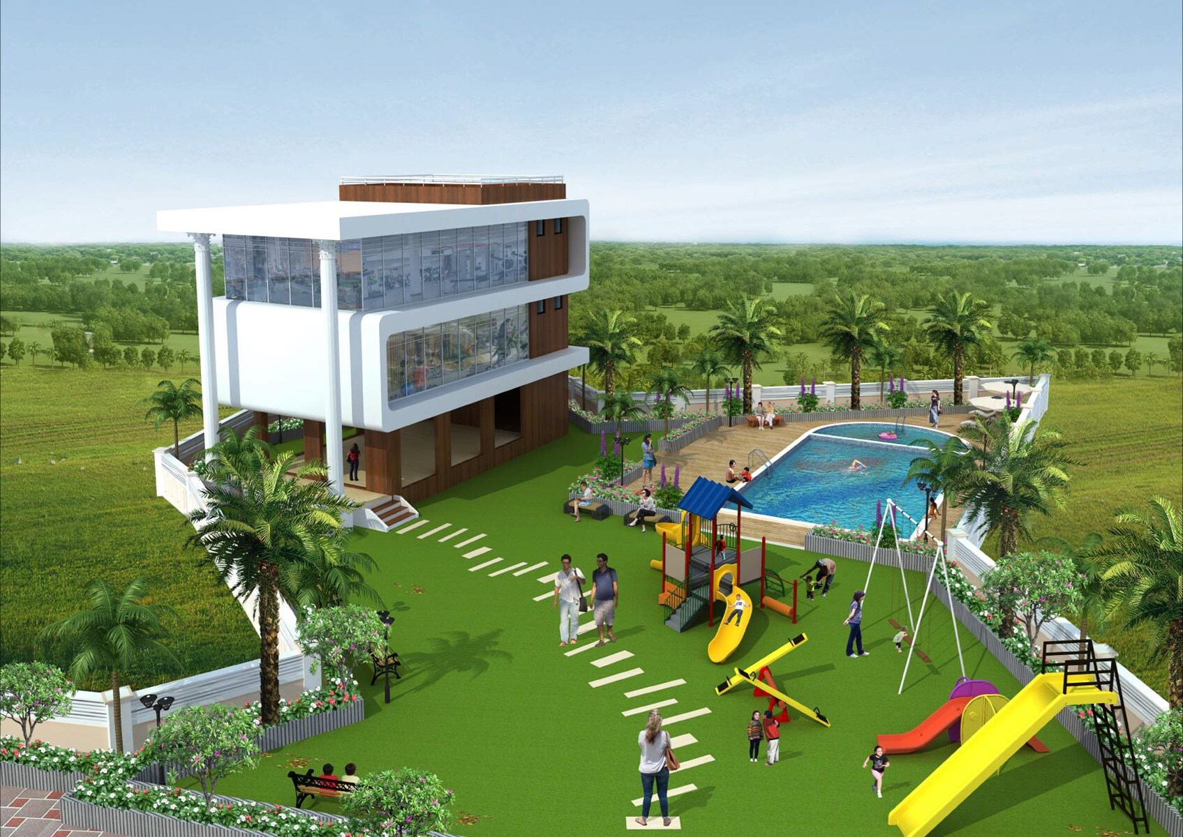 Shubham Jijai Angan Clubhouse External Image