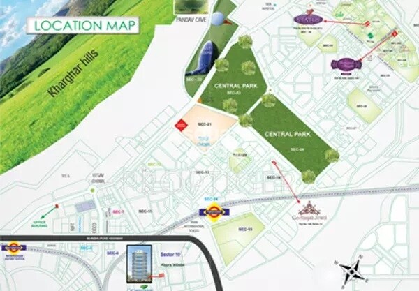Siddharth Gitanjali Garden Location Image