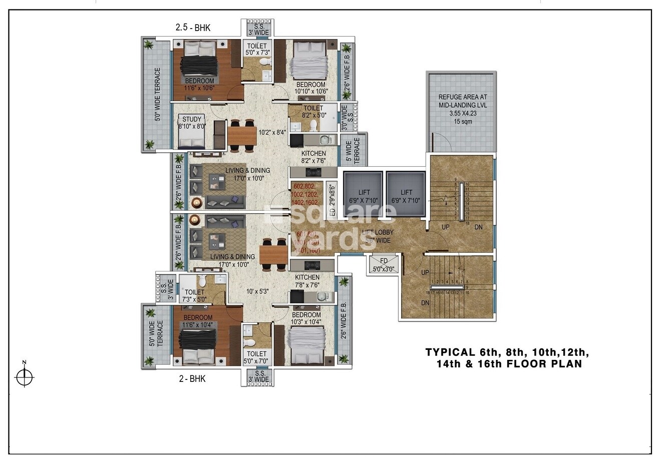 Siddhi Gloria Floor Plans 1