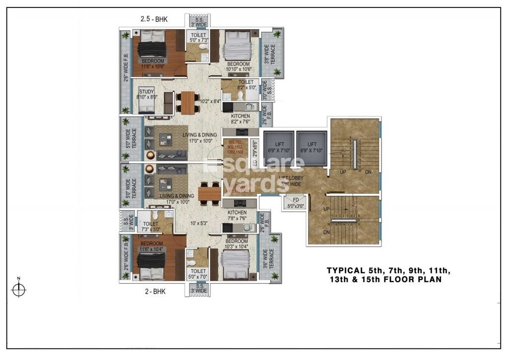 Siddhi Gloria Floor Plans 3