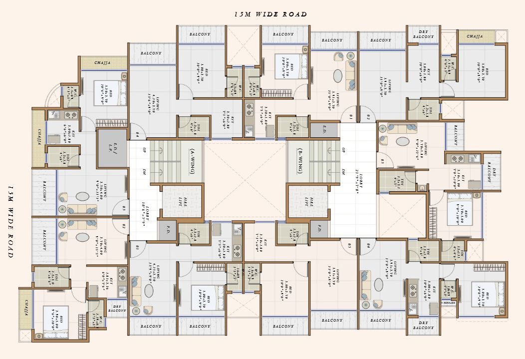 Siddhivinayak Corner Floor Plans