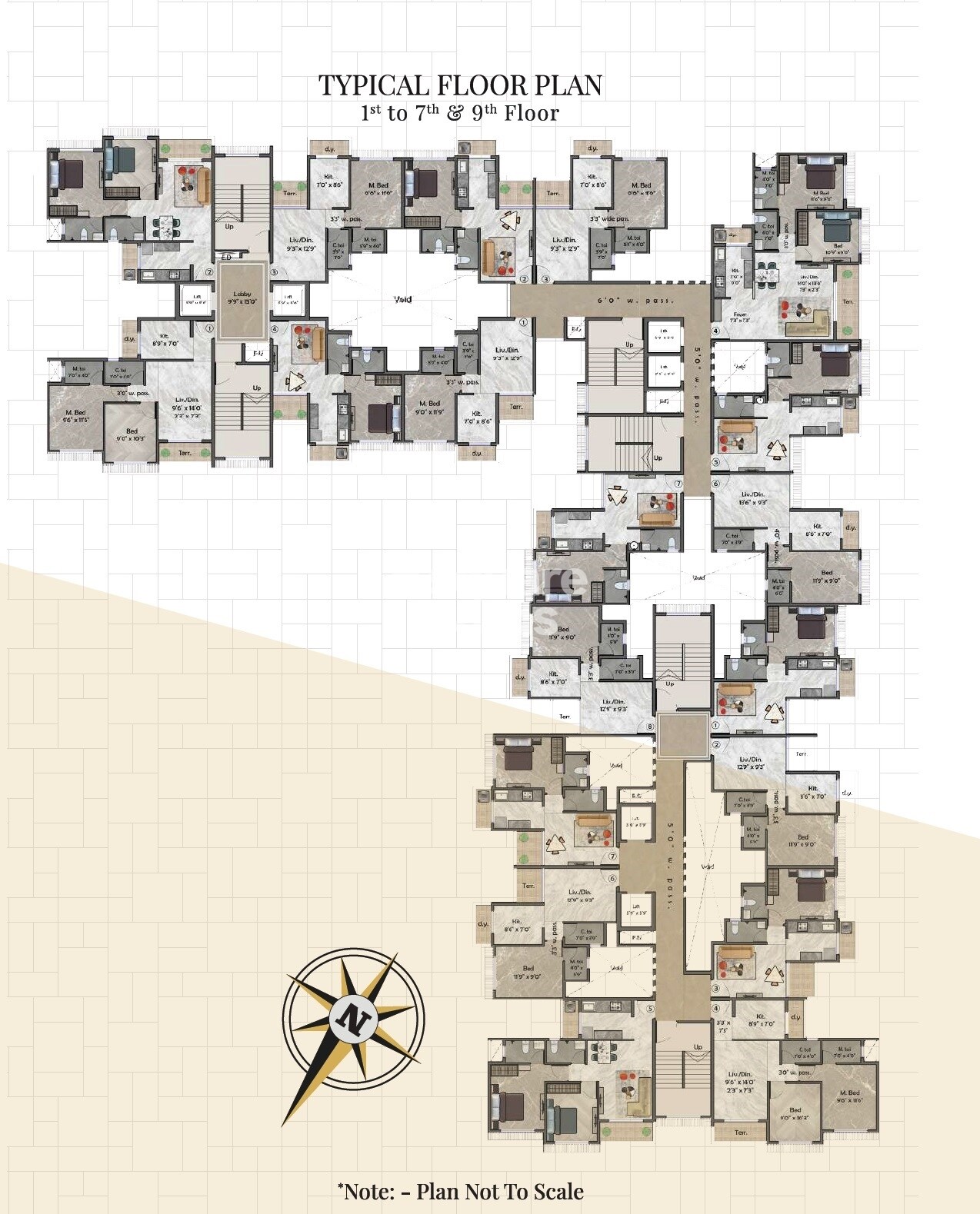 Siddhivinayak Gaurav Floor Plans