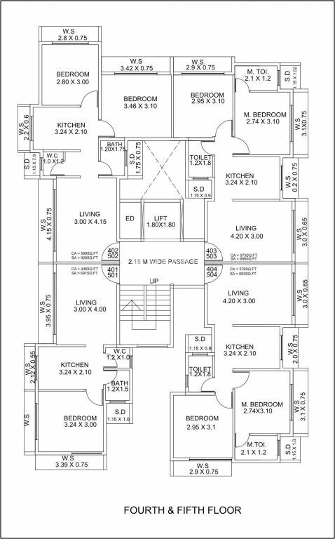 Siddhivinayak Green View Floor Plans