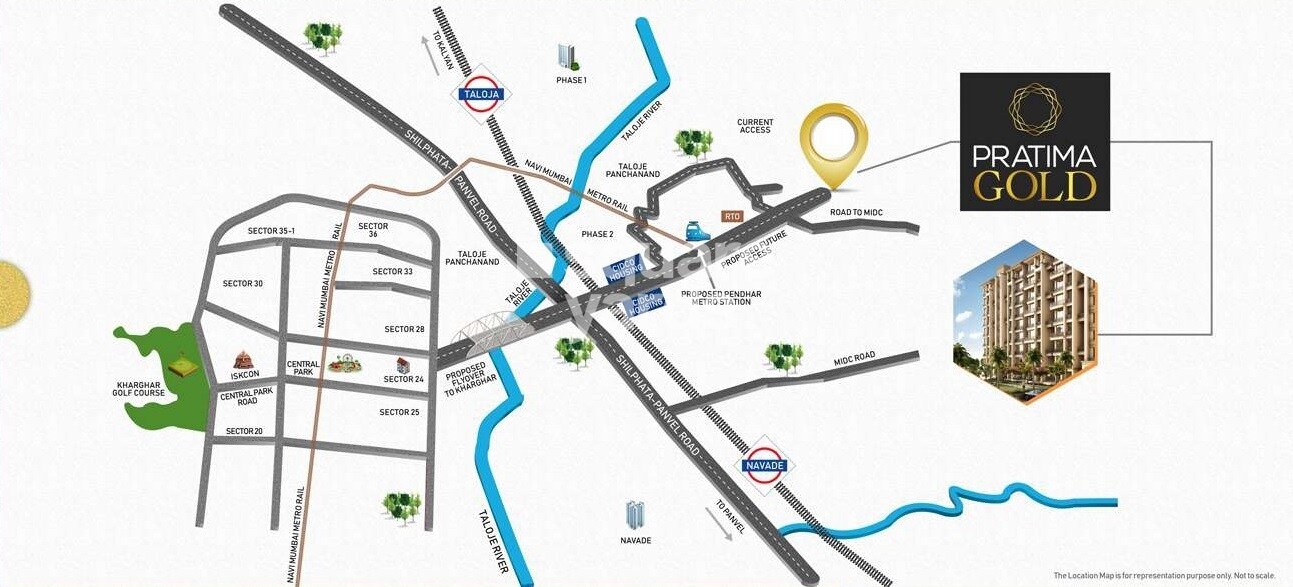 Siddhivinayak Pratima Gold Location Image