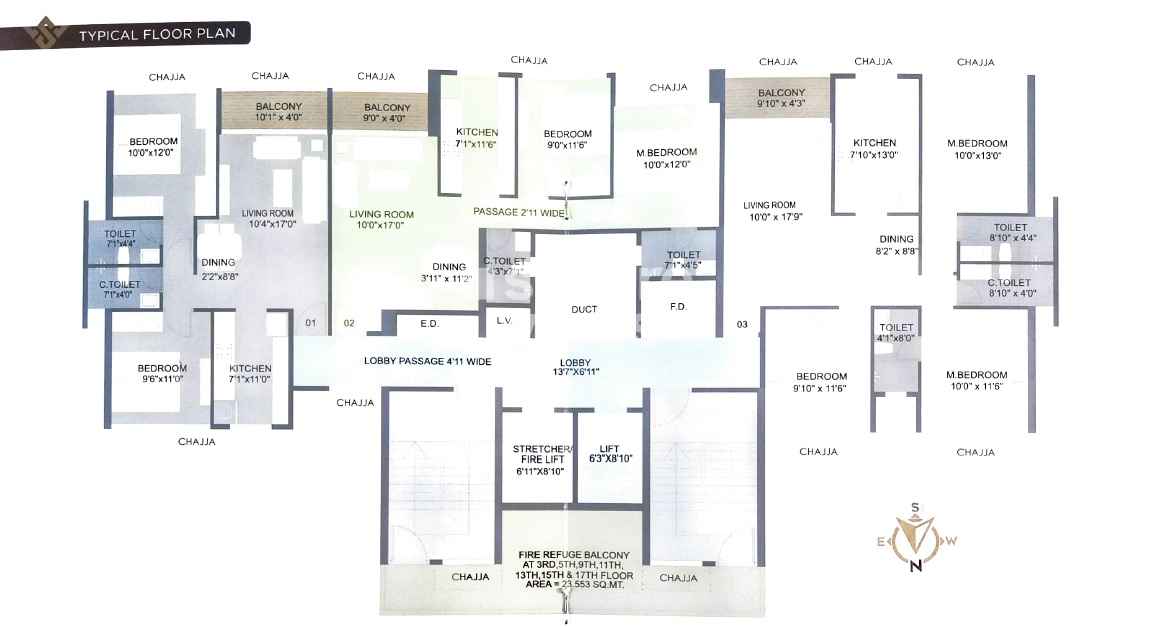 Silverkey Windsor Solitaire Floor Plans