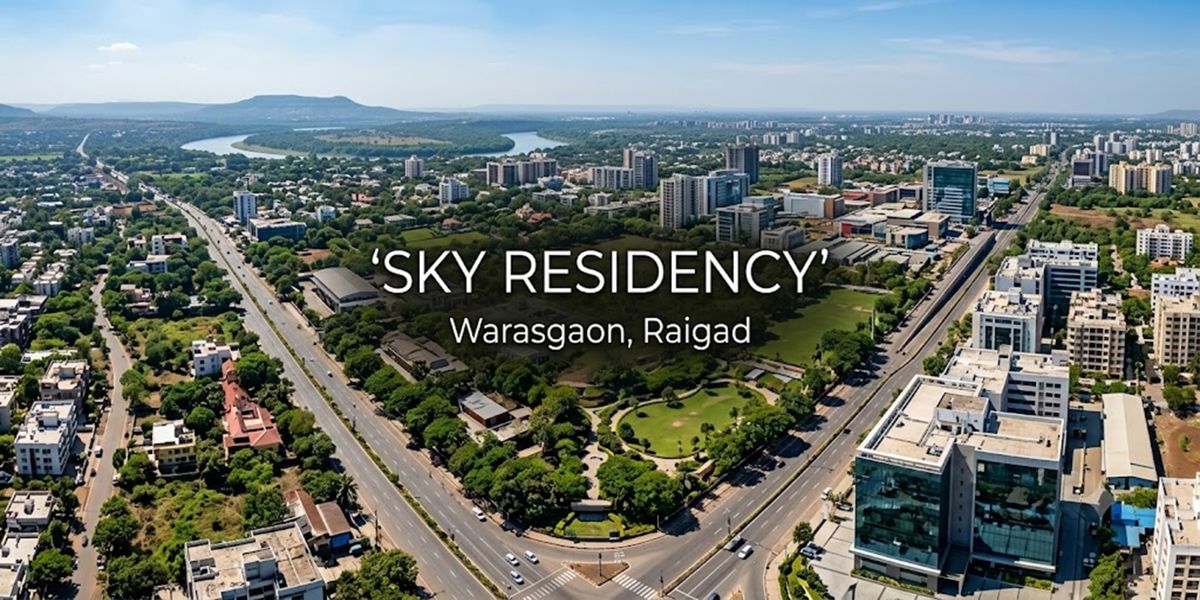 Sky Residency residential project in Warasgaon