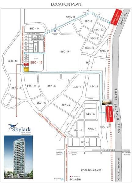 Skylark Apartments Location Image