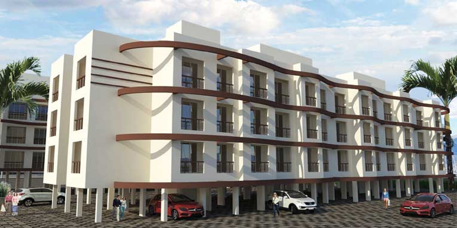Soft Corner Bay View Residency residential project in Chouk