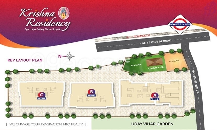 SP-Krishna-Residency_a poster with a bunch of stickers on it