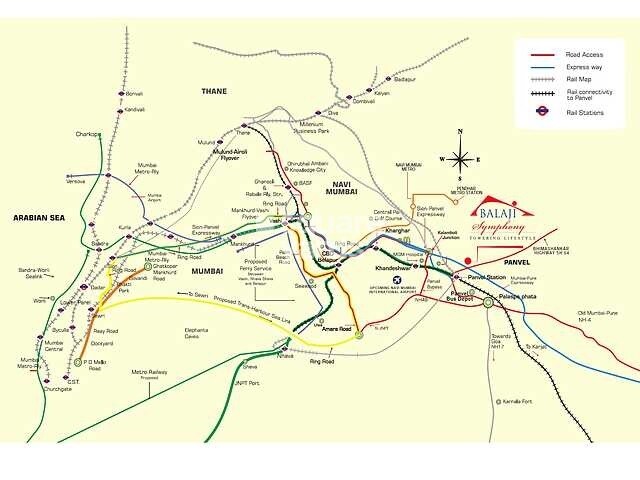 Space India Balaji Symphony Location Image