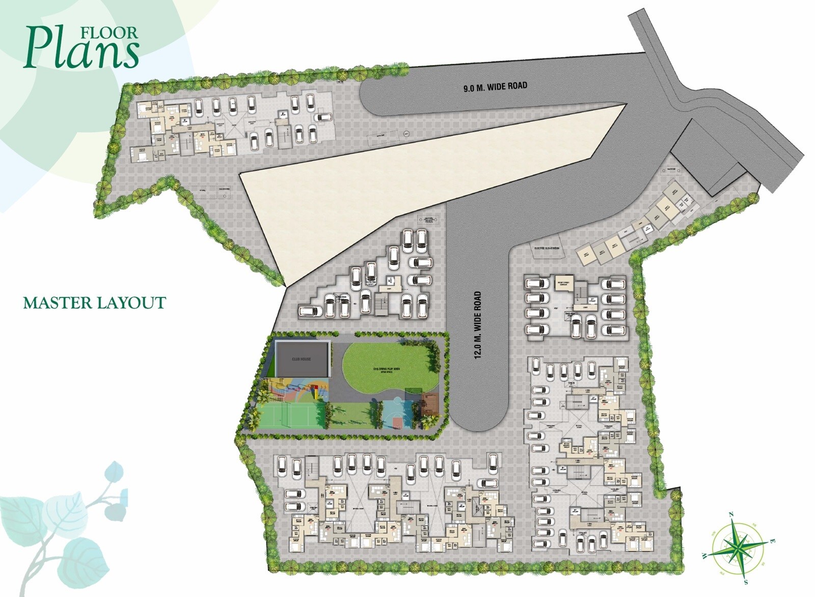 Space India Greens Master Plan Image