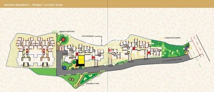 Space India Orchid Residency Master Plan 1