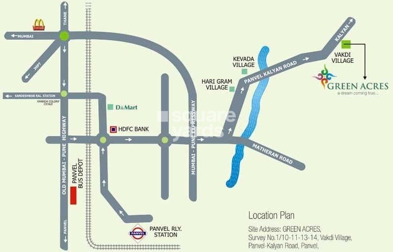 Squarefeet Green Acers