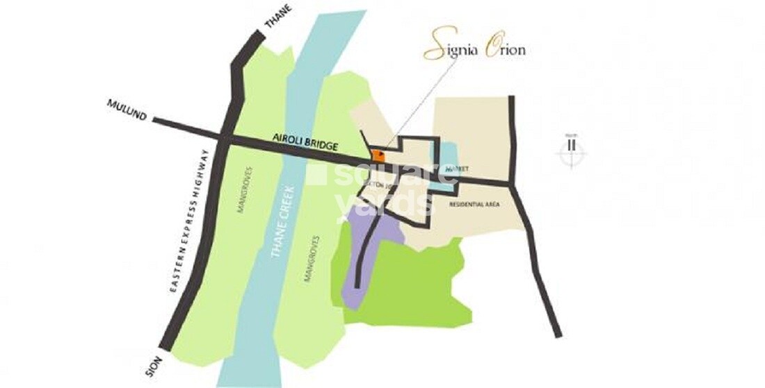 Sunteck Signia Orion Location Image