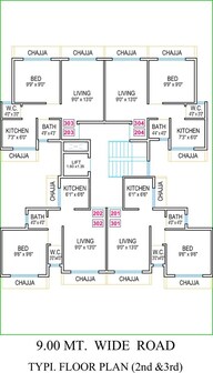 Suyash Siddhivinayak Residency Floor Plans