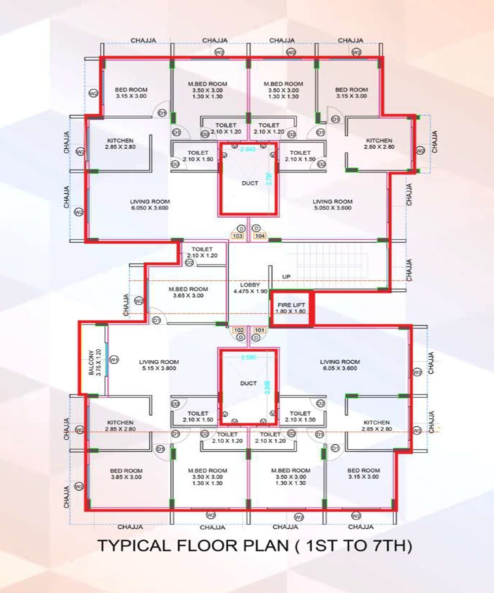 Swaroop Amrutwel CHS Floor Plans