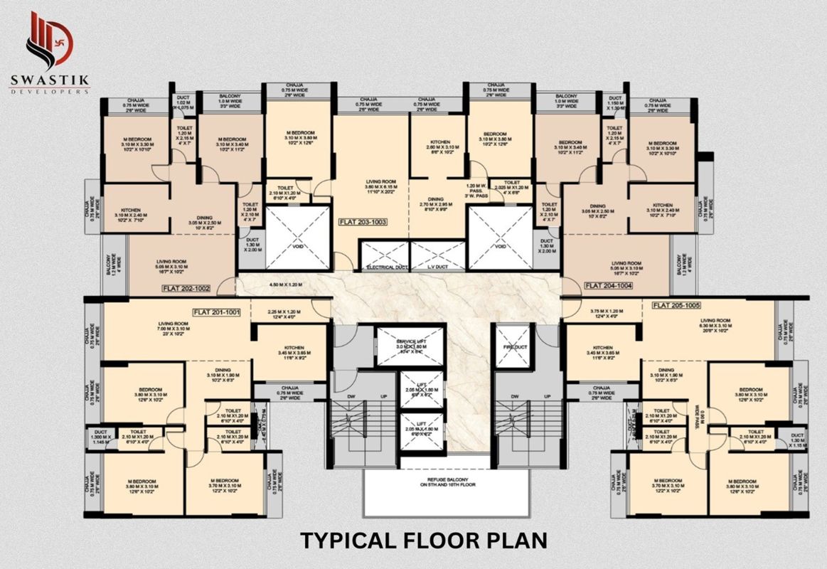 Swastik Emerald Horizons Floor Plans