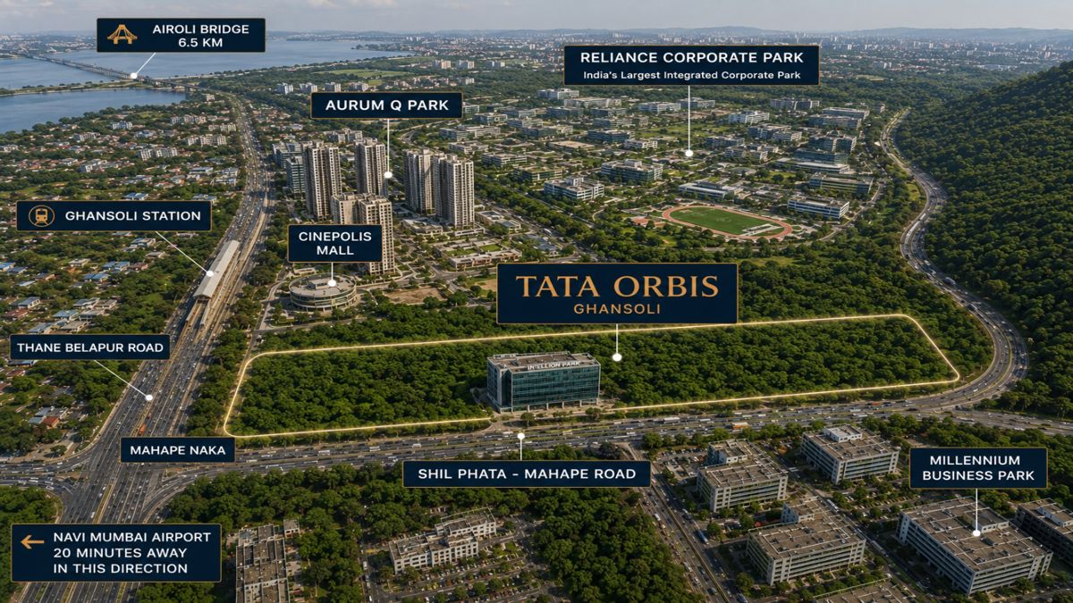 Tata Orbis Location Image