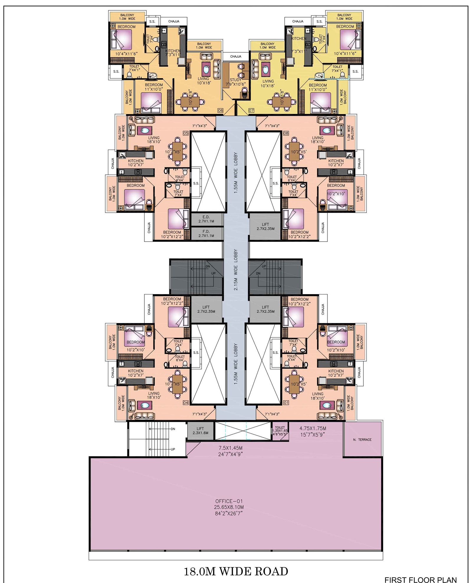 Tejas Vaishnavi Floor Plans