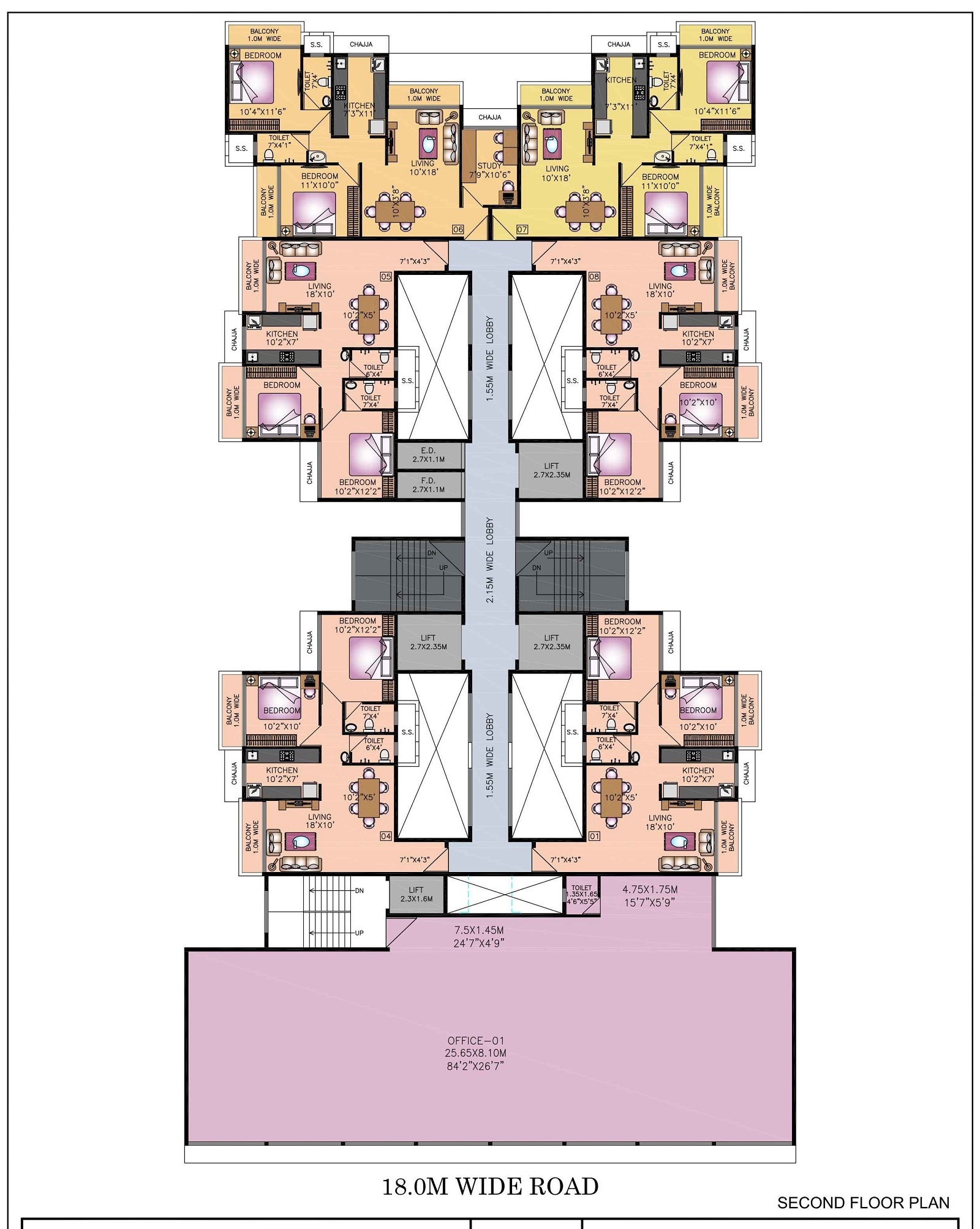 Tejas Vaishnavi Floor Plans