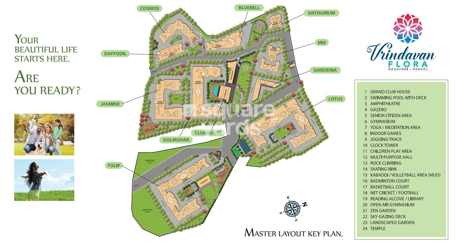 Thalia Vrindavan Flora Master Plan 1