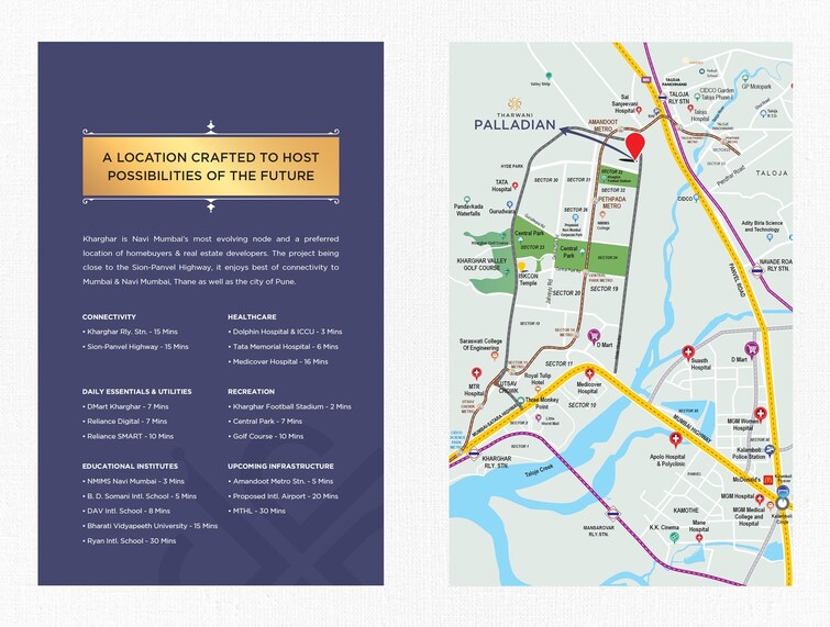 Tharwani Palladian Location Image
