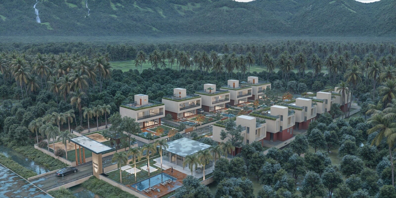 The Mountain Retreat Cover Image