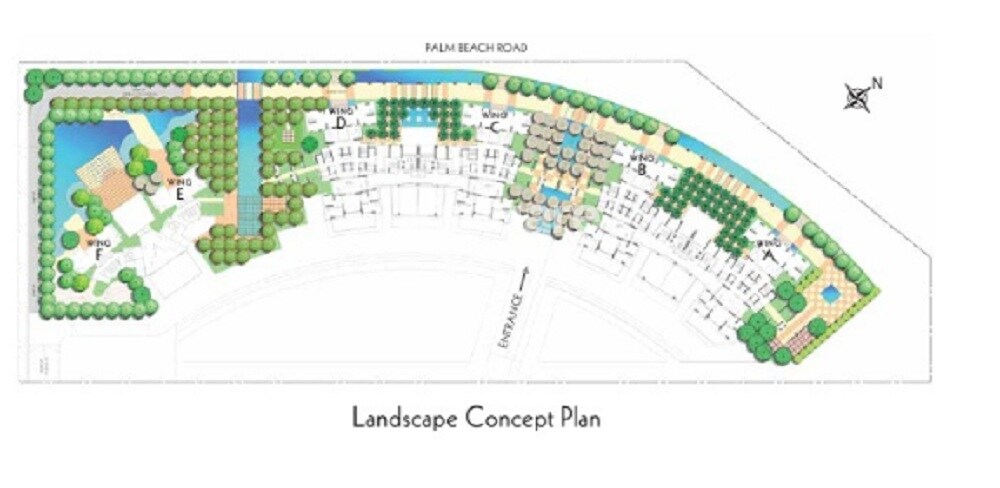 The Wadhwa Palm Beach Residency Master Plan Image
