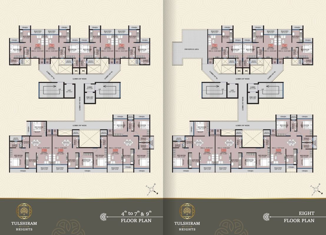 Times Tulshiram Heights Floor Plans