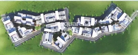 Tirupati-Balaji-Kashish-Park_an aerial view of a field with a large building