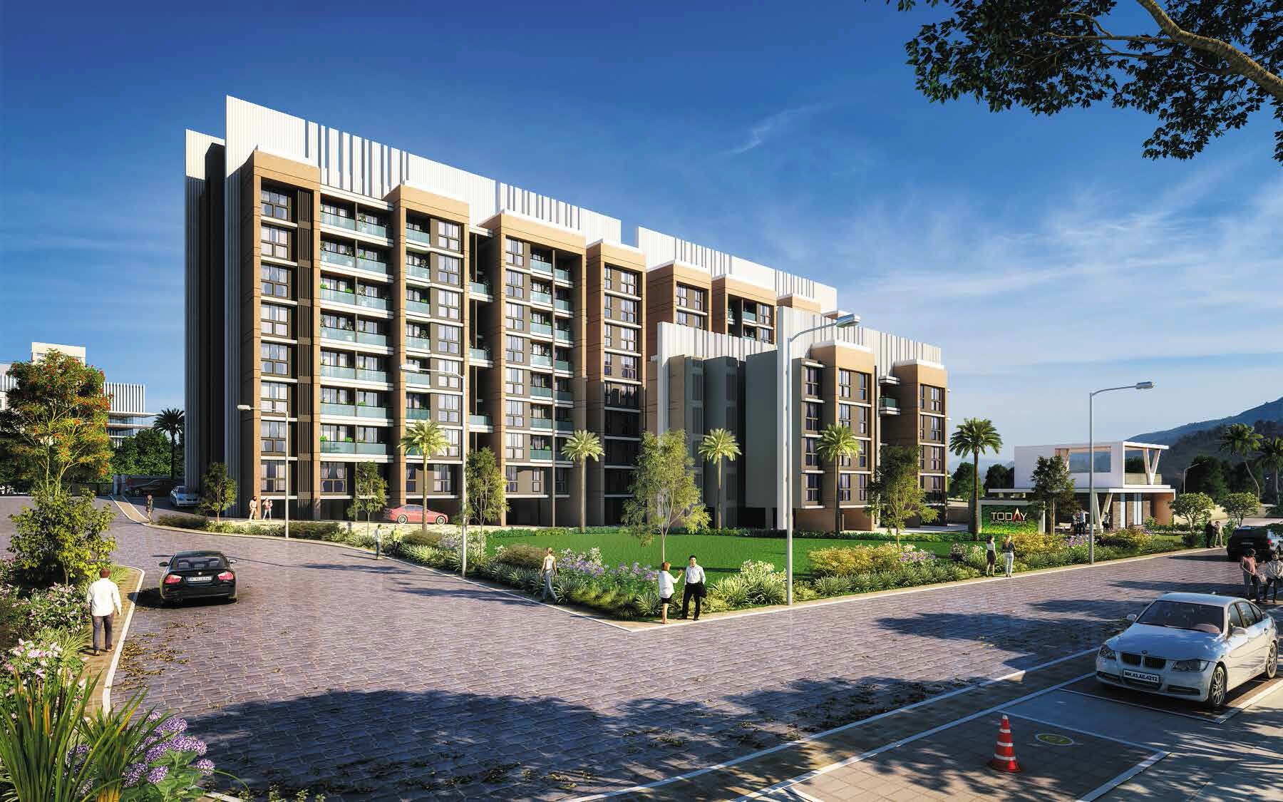 Today Aamod Apartment Exteriors 1