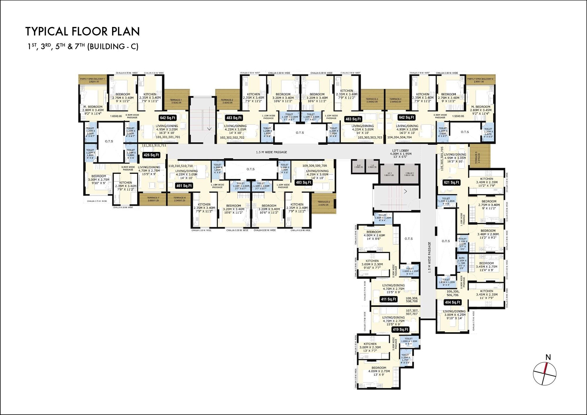 Today Aamod Floor Plans 3
