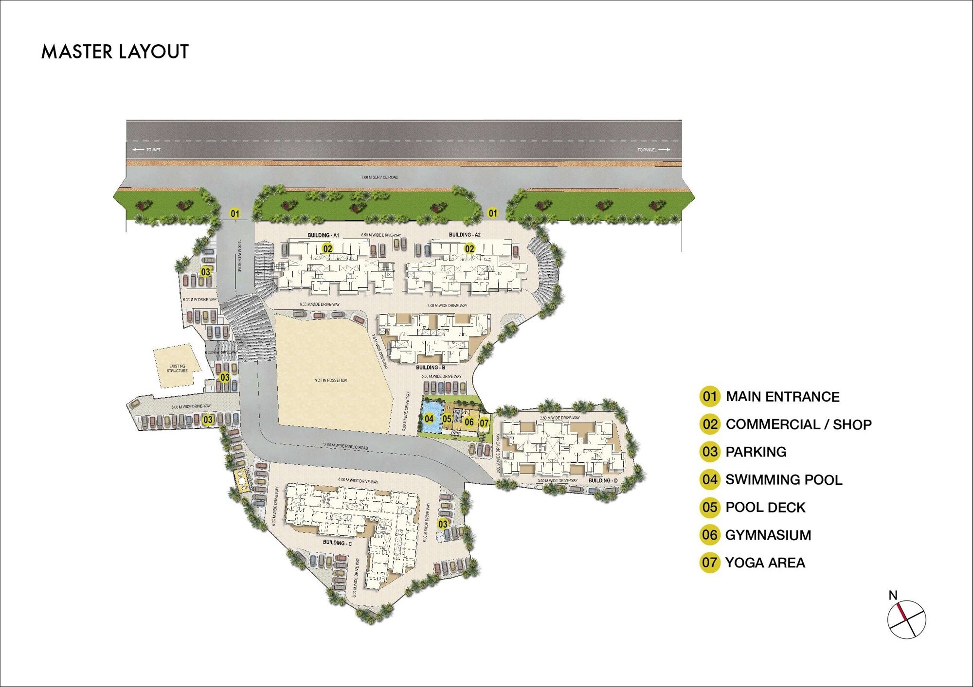 Today Aamod Master Plan Image