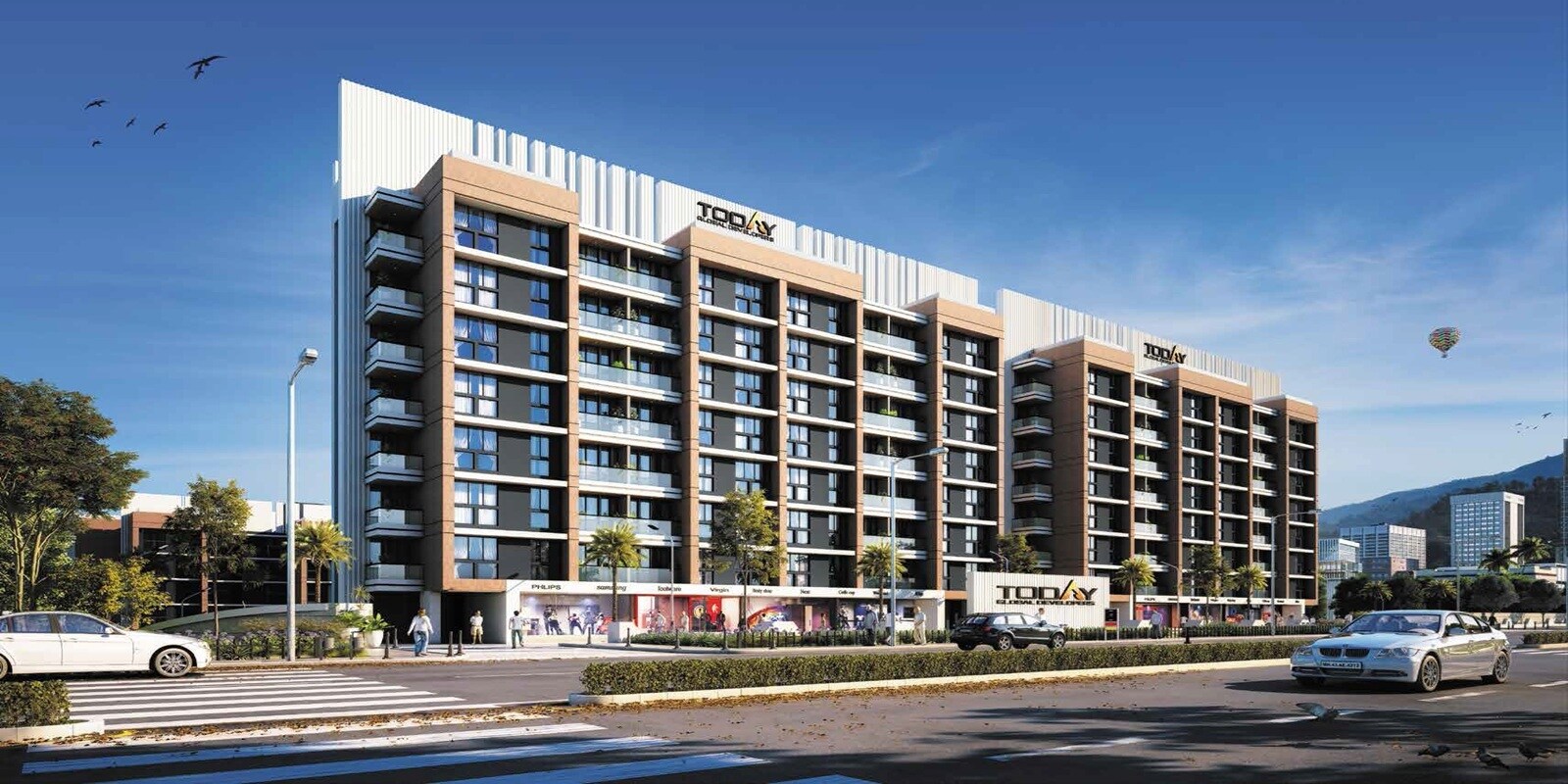 Today Aamod residential project in Palaspa