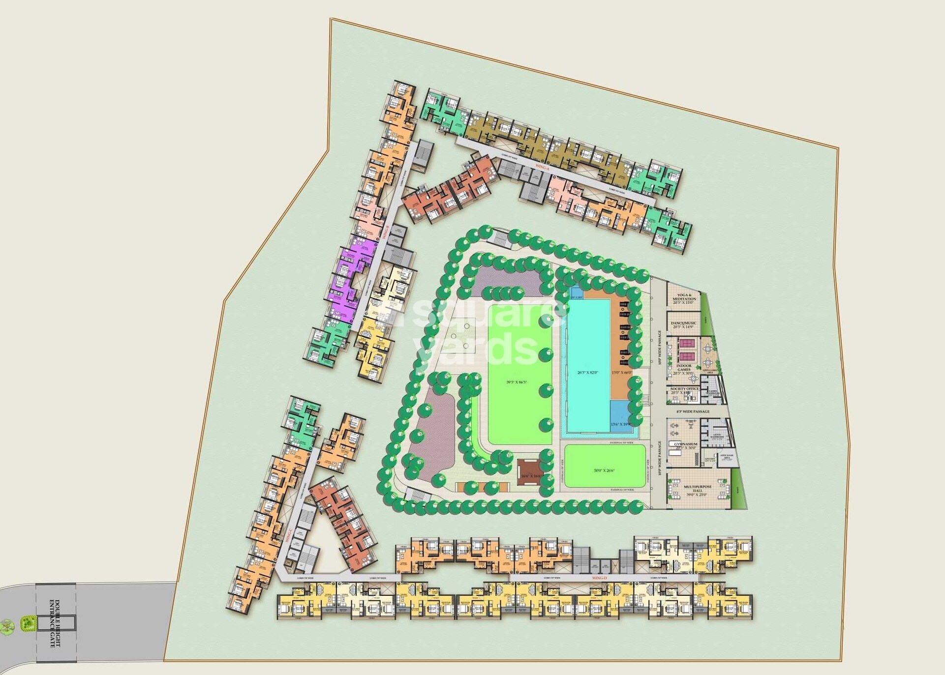 Today Royal Aikyam Master Plan Image 2